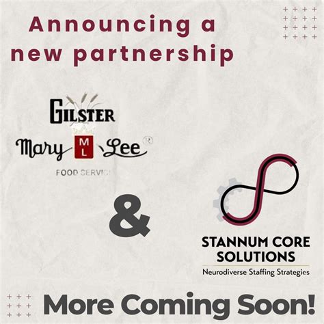 Gilster-Mary Lee is looking forward to working with Stannum Core ...