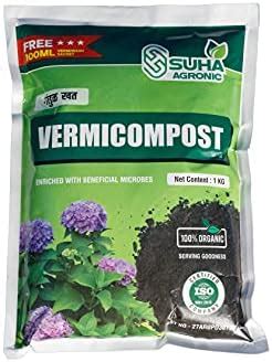 Suha Agronic vermicompost Fertilizer for All Kinds of Plant enriched ...