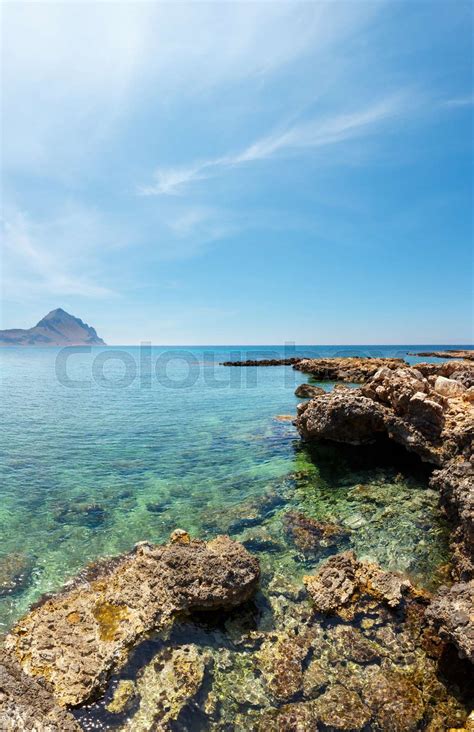 Santa Margherita Beach, Macari, Sicily, Italy | Stock image | Colourbox