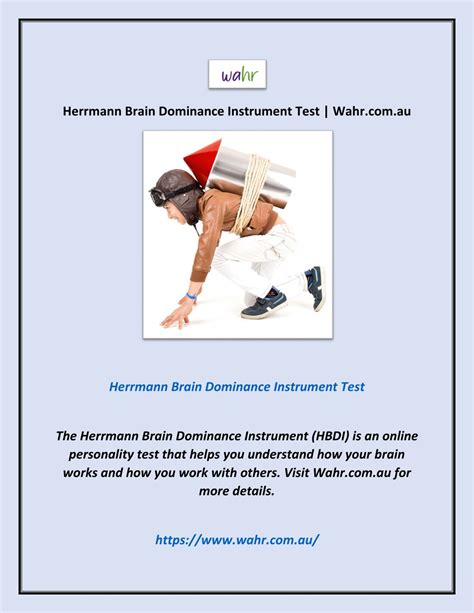PPT - Herrmann Brain Dominance Instrument Test | Wahr.com.au PowerPoint ...