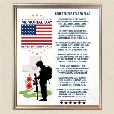 Memorial Day Poems, Prayers, Poetry, Speeches 2024