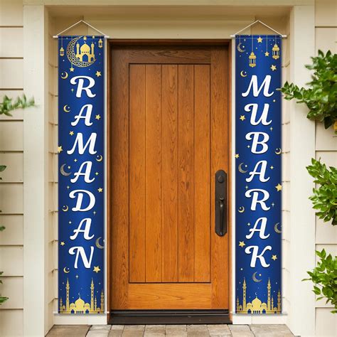 Ramadan Decor, Large Ramadan Mubarak Banner India | Ubuy