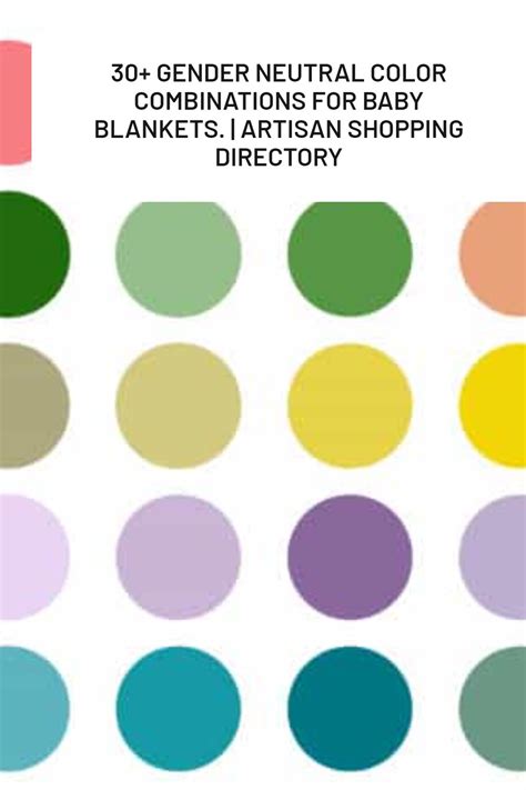 30 gender neutral color combinations for baby blankets – Artofit