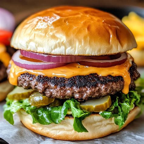 Easy Smash Burger Recipe - Crispy Crust in 10 Minutes - Savoury Flavor