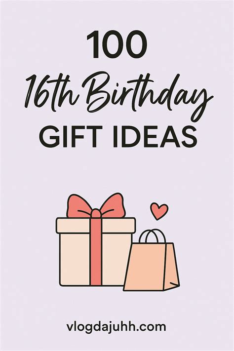 100 Trendy 16th Birthday Gift Ideas She’ll Actually Love - Page - Juhh ...