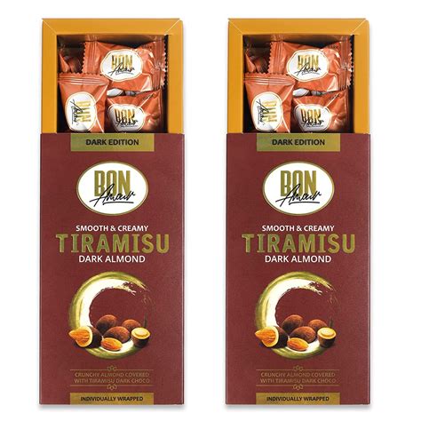 Bon Amour by Sapphire - Tiramisu Almonds Dark Chocolate I Extra Smooth ...