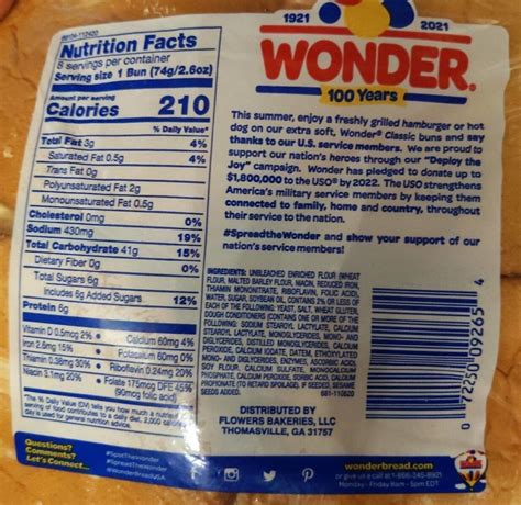 Best Choice Hamburger Buns Nutrition Facts at Amelia Rodrigues blog