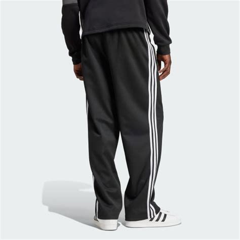 adidas Adicolor Baggy Fit Firebird Track Pants - Black | Free Shipping ...