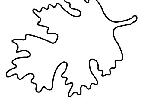 Printable Leaf Template – PrintableLib