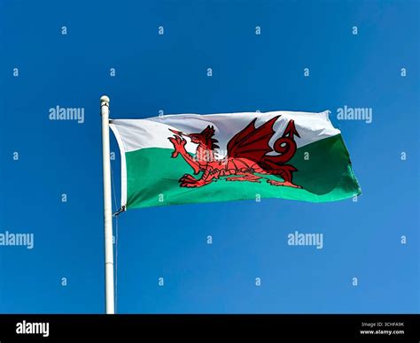Blue flag wales hi-res stock photography and images - Alamy