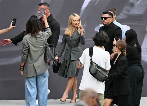 Sabrina Carpenter Dons Peep-toe Louboutins for Dior Spring 2026 Show