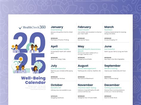 Doh Health Awareness Calendar 2026