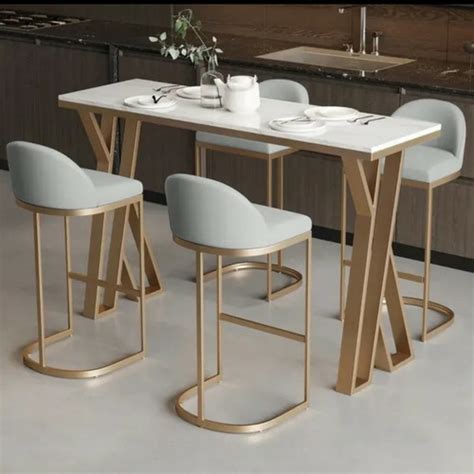 Jual Set Meja Top Marmer Carara Kursi Cafe Bahan Besi - Kab. Jepara ...