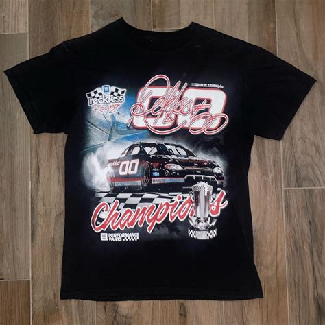 Race car graphic t-shirt - Depop