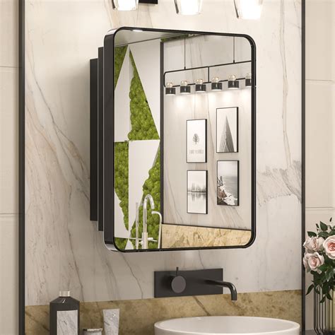 Recessed Mirrored Medicine Cabinets For Bathrooms
