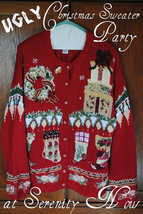 Serenity Now: How to Throw an Ugly Christmas Sweater Party