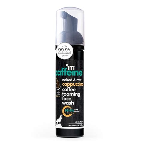 mCaffeine Anti Acne Coffee Foaming Face Wash | Oil Control Face Wash ...