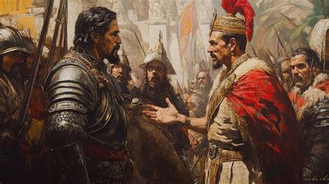 Así fue el encuentro entre Hernán Cortés y Moctezuma que cambió la ...