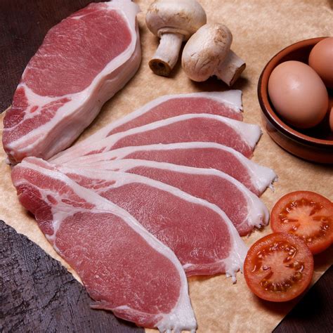 Unsmoked Dry Cure Back Bacon Sliced 240g - Stilton Butchers