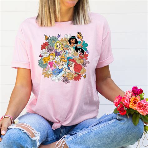 Cute Disney Princess Shirts, Disney Flower Shirts, Disney Woman Shirt ...