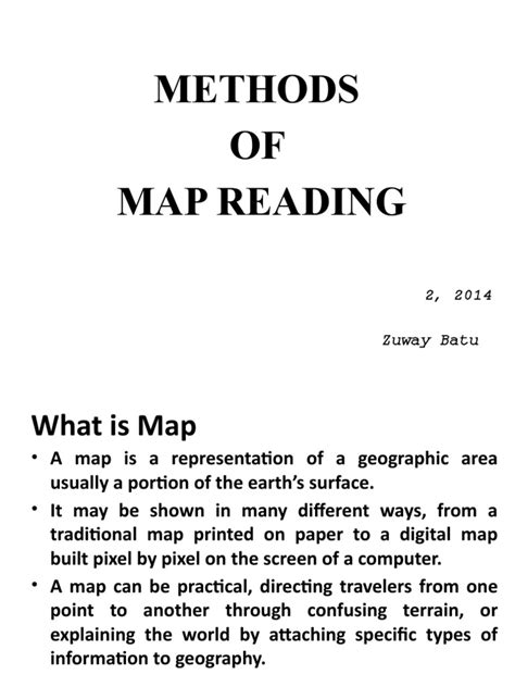 Image result for Read a Map