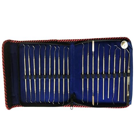 Dental Conservative Kit Of 20 Instruments (Hollow Handle 6mm Medesy ...