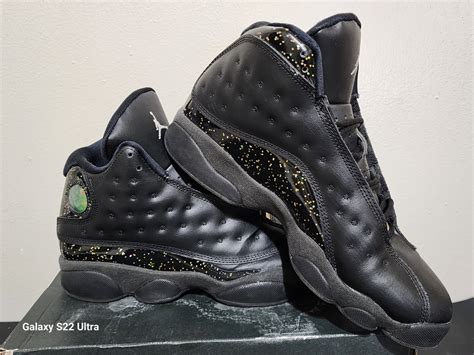 Jordan 13 black Metallic Gold - Gem