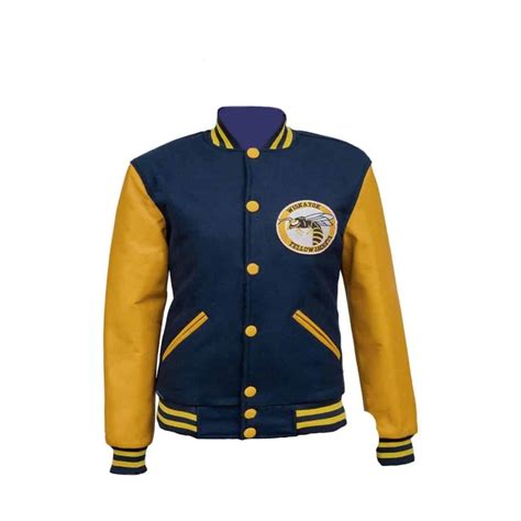 Ella Purnell Jackie Taylor Yellowjackets Varsity Jacket - USA Leather ...