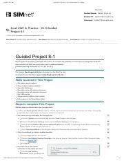 Image result for Excel 8 Project Module Amara