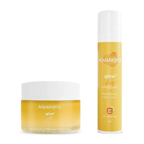 Aqualogica Protect & Brighten Duo Sunscreen (50g) | Gel Moisturiser ...