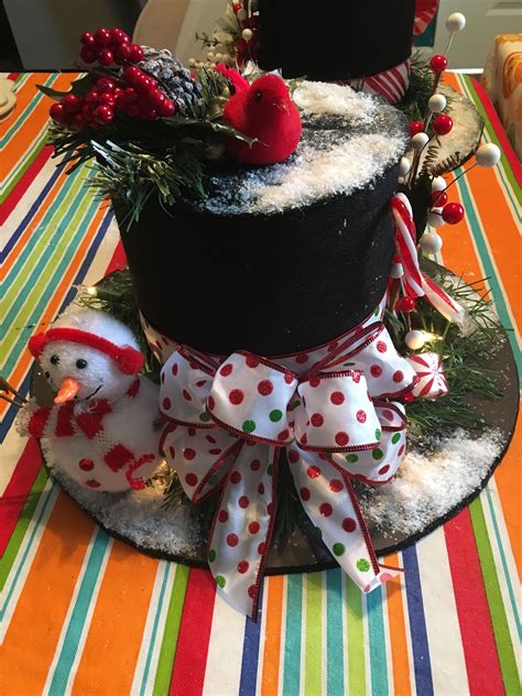 diy christmas hat decorations
