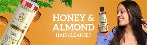 Buy Khadi Natural Honey & Almond Hair Shampoo for Controlling Hair Fall ...