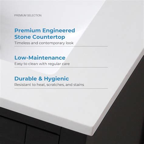 OVE Decors Tahoe 60-in Espresso Undermount Double Sink Bathroom Vanity ...