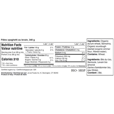 Bionaturae Sourdough Pasta
