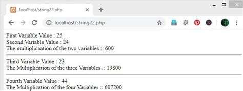 Arithmetic Operators with Word Problem Examples in PHP 的图像结果
