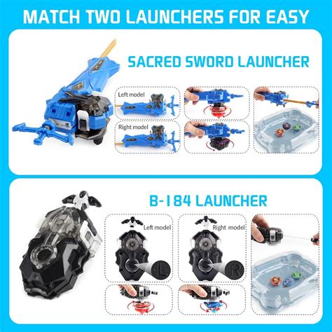 Buy MEDMHSMA Bey Battling Top Battle Stadium Battle Set, 4 Battling ...