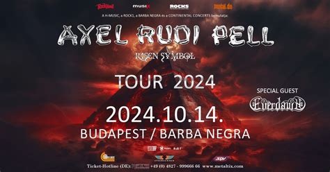 AXEL RUDI PELL I Everdawn I Barba Negra, BARBA NEGRA, Budapest, 14 ...