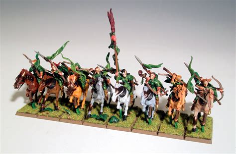 Glade Riders, Warhammer Fantasy, Wood Elves - Glade Riders - Gallery ...