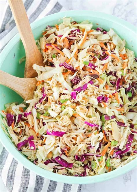 Ramen Noodle Cabbage Salad | Recipe Cart | Recipe Cart