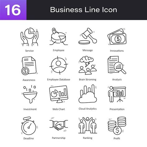 Business Vector Drawing Icon 的图像结果