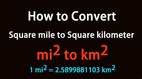 Square Miles To Square Feet Conversion at Chris Page blog