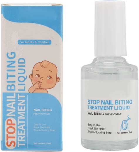 Nail Biting Liquid, Nail Biting Treatment Liquid Professional Solution ...