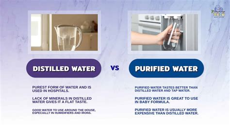 Distilled vs. Purified Water: 4 Differences & Health Benefits