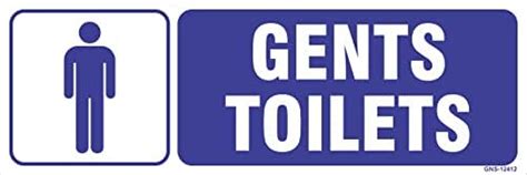 Amazing sign Gents Toilet Sign Board : Amazon.in: Office Products