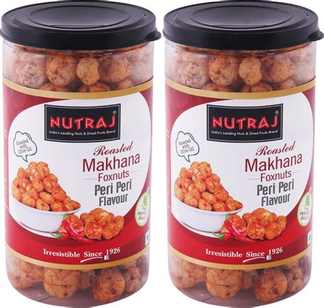 Nutraj Peri Peri Roasted Makhana 70 gm (Pack of 2) Price in India - Buy ...