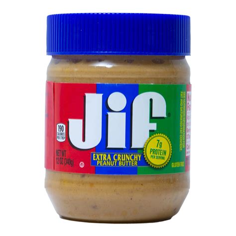JIF Extra Crunchy Peanut Butter 340 g Online at Best Price | Lulu UAE
