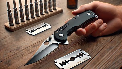 Why don't people use razor blades for knives? Complete answer.