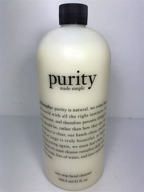 Philosophy Purity Made Simple One Step Facial Cleanser 32 oz. w/Pump ...