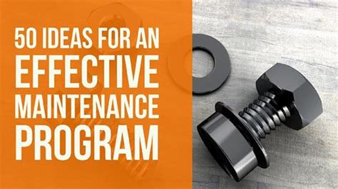 Image result for Thinking About a Maintenance Program