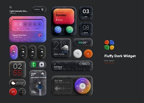 Baixar Fluffy Dark Widget aplicativo para PC (emulador) - LDPlayer